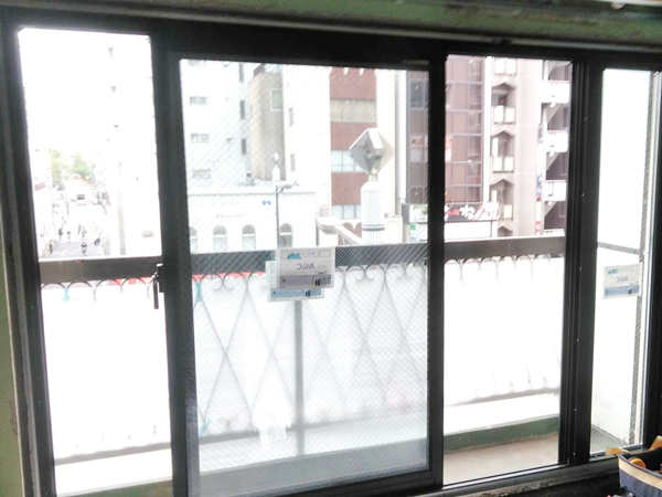 東京都江東区　カバー工法　窓リフォーム　形状変更